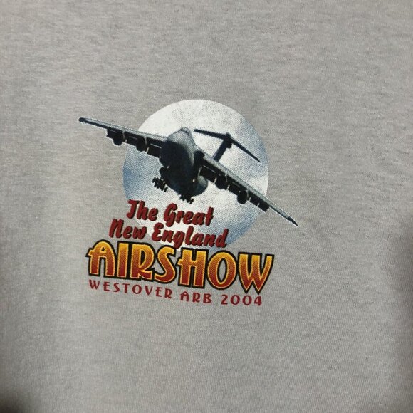 NEW Vintage Westover Air Force Base Air Show 2004 T-Shirt Mens Size XL C5-A - Picture 5 of 10